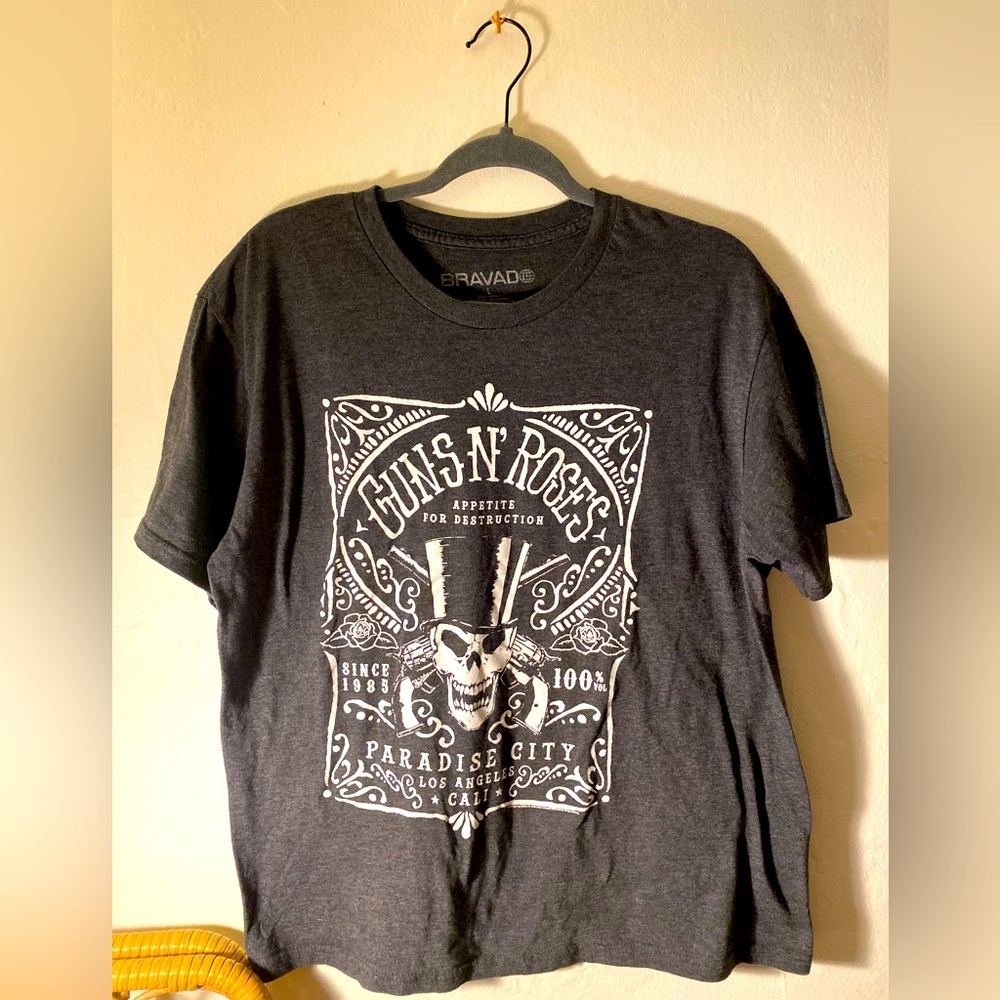 🆓 SHIPPING! Vintage GUNS N’ ROSES Appetite for Destruction Band T-Shirt sz. L